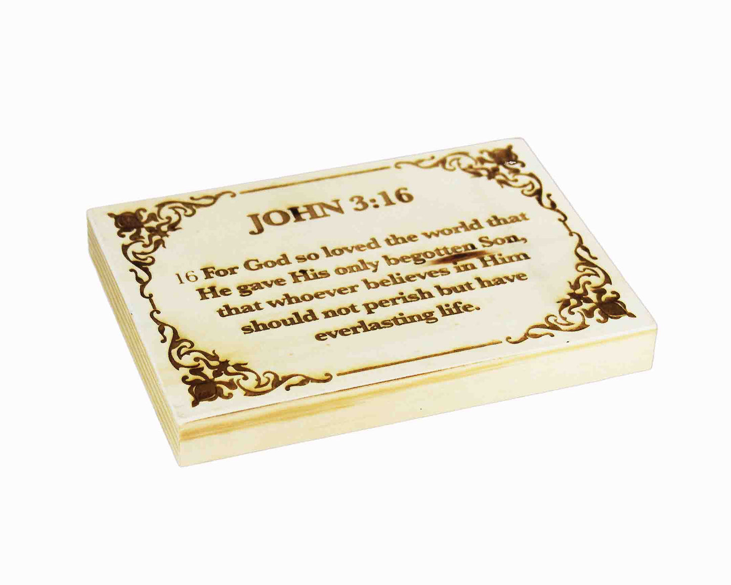 John 3:16 Wood Panel