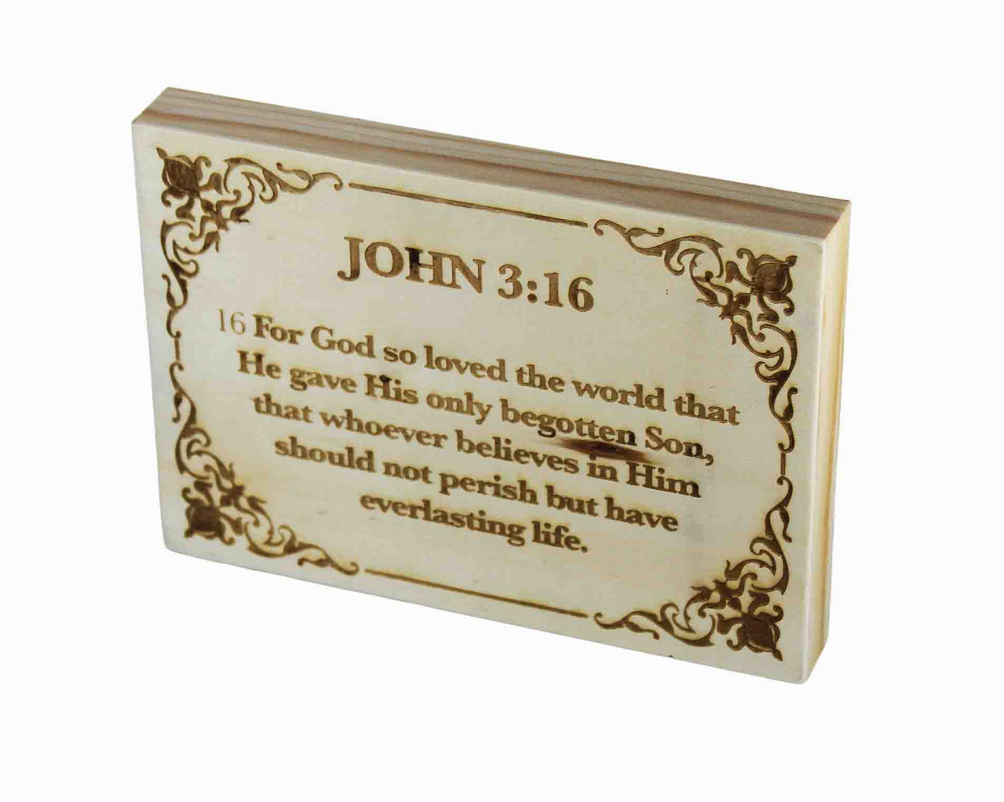 John 3:16 Wood Panel