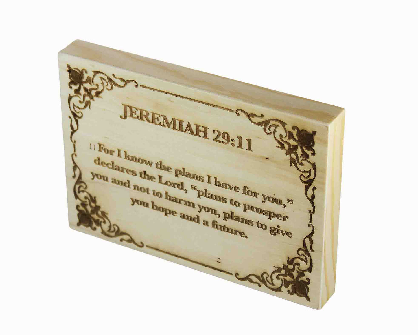 Jeremiah 29:11 Wood Panel