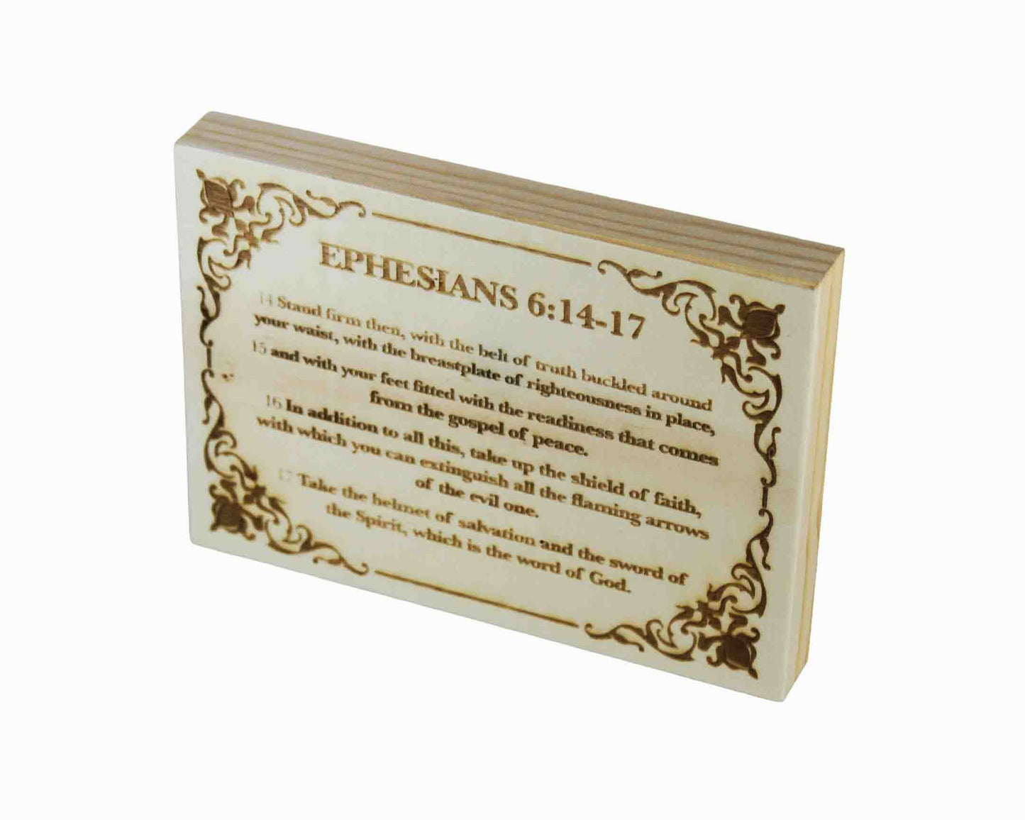 Ephesians 6:14-17 Wood Panel