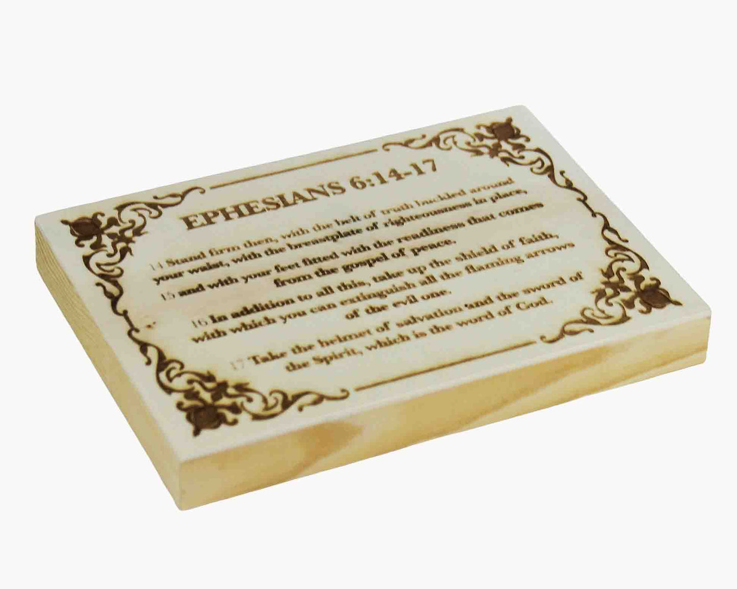 Ephesians 6:14-17 Wood Panel